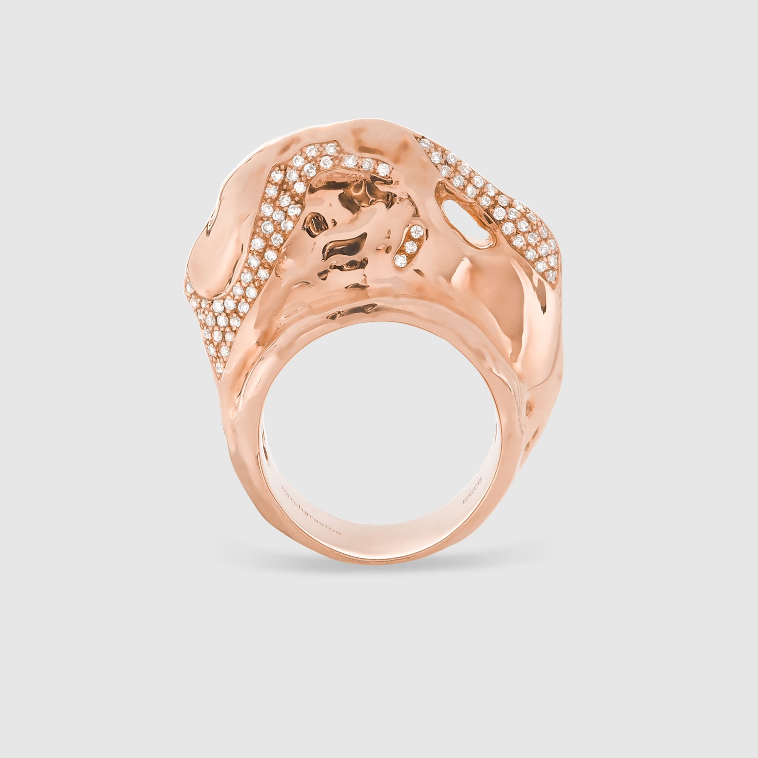 Diamond Boldi Tushroom Ring