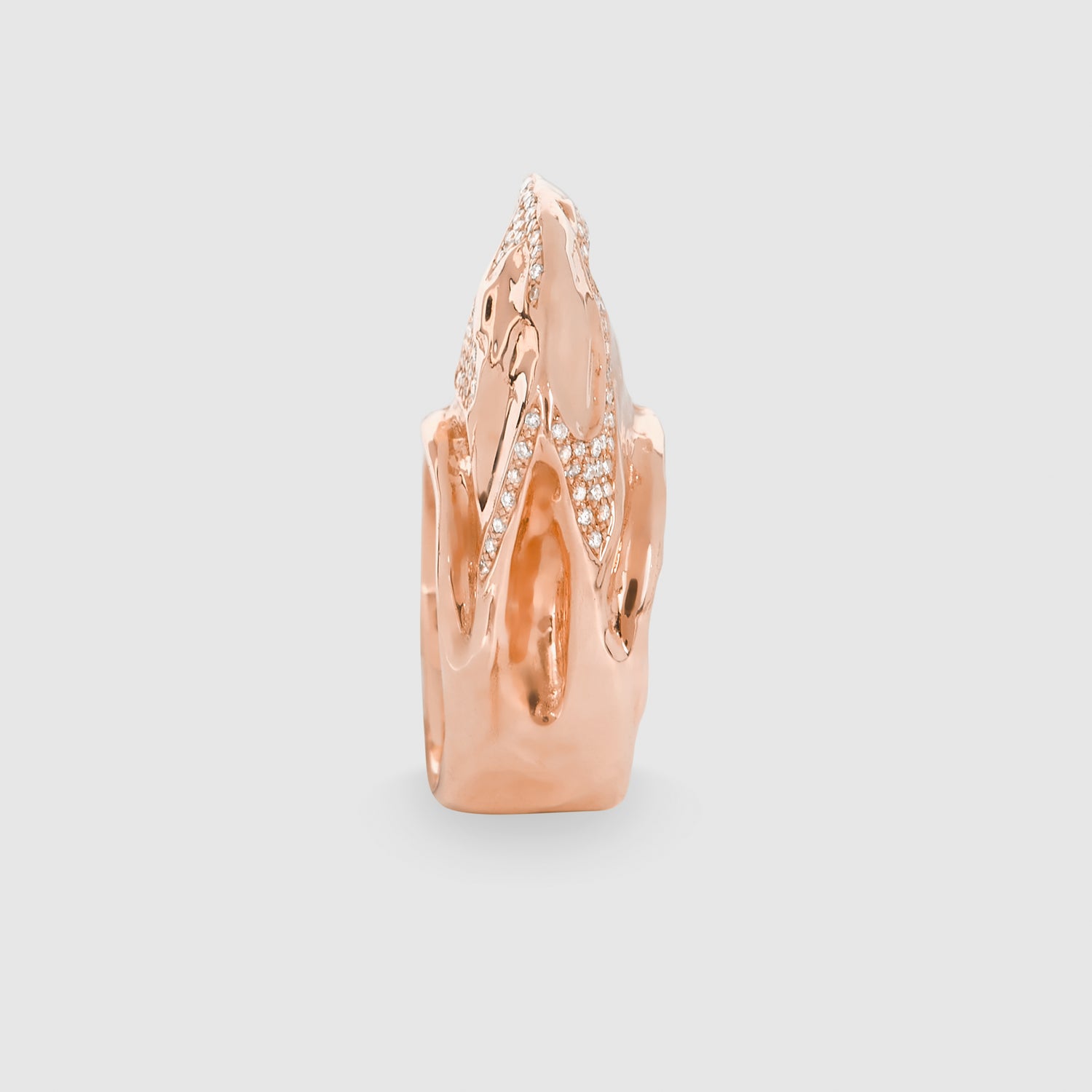 Diamond Boldi Tushroom Ring