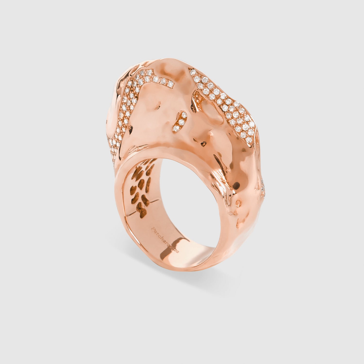 Diamond Boldi Tushroom Ring