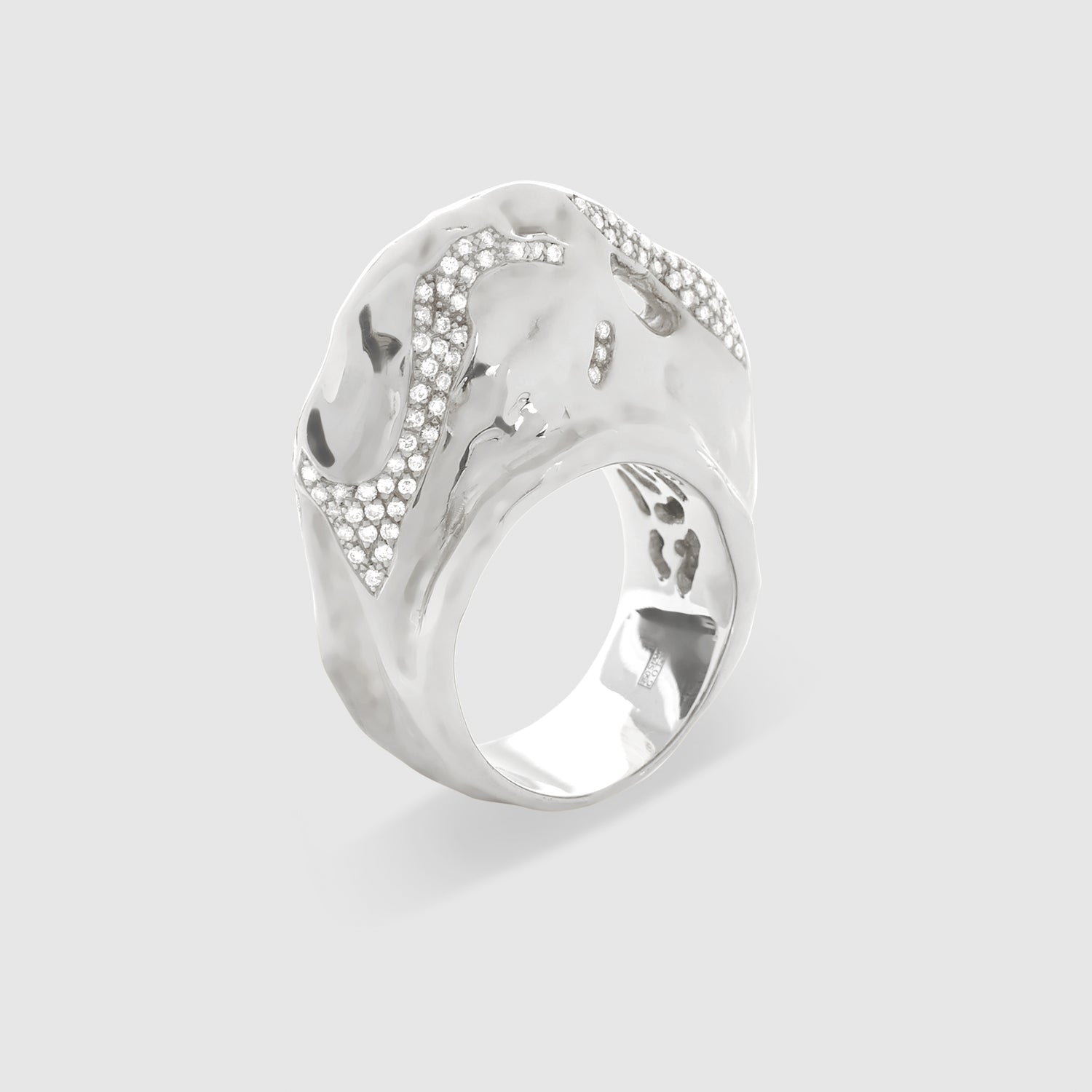 Diamond Boldi Tushroom Ring