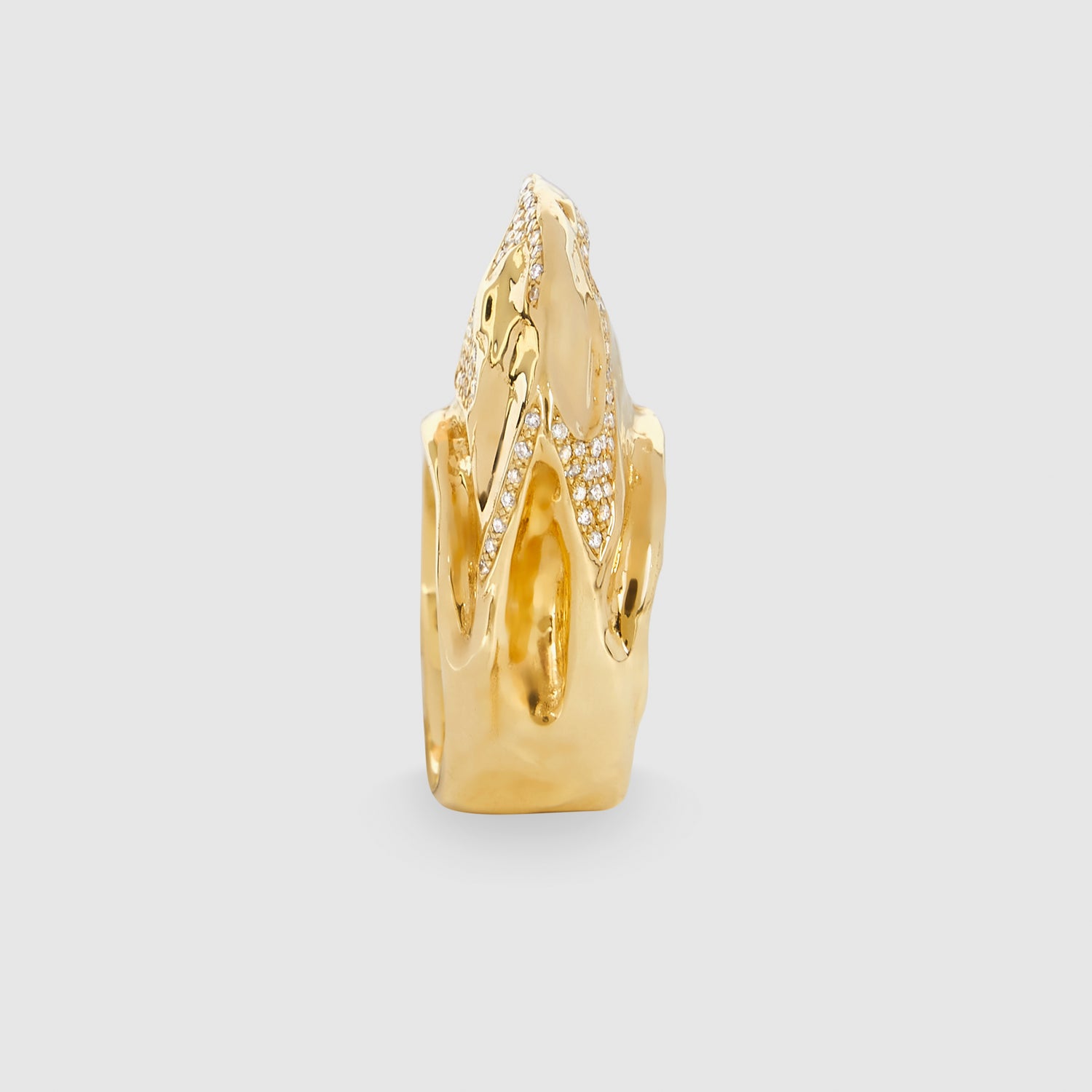 Diamond Boldi Tushroom Ring
