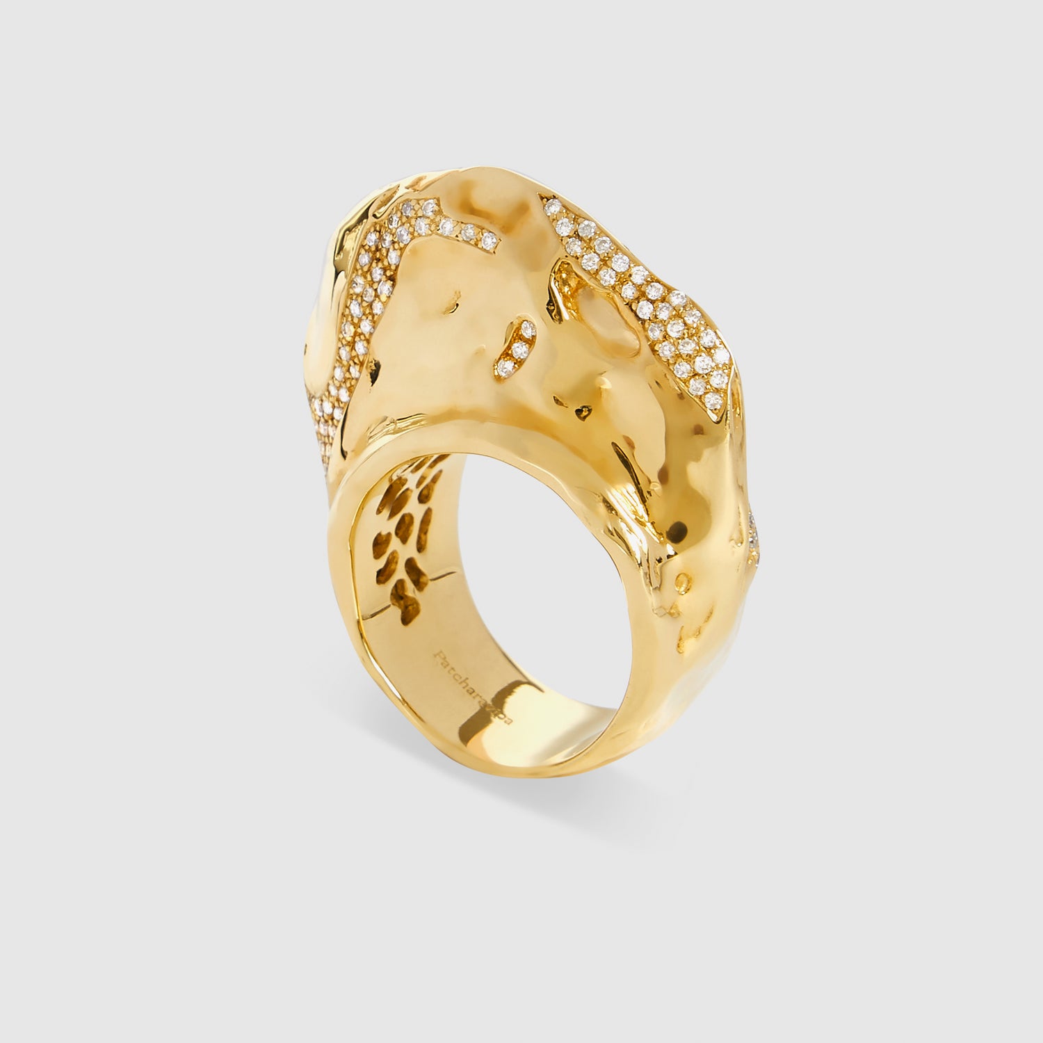 Diamond Boldi Tushroom Ring