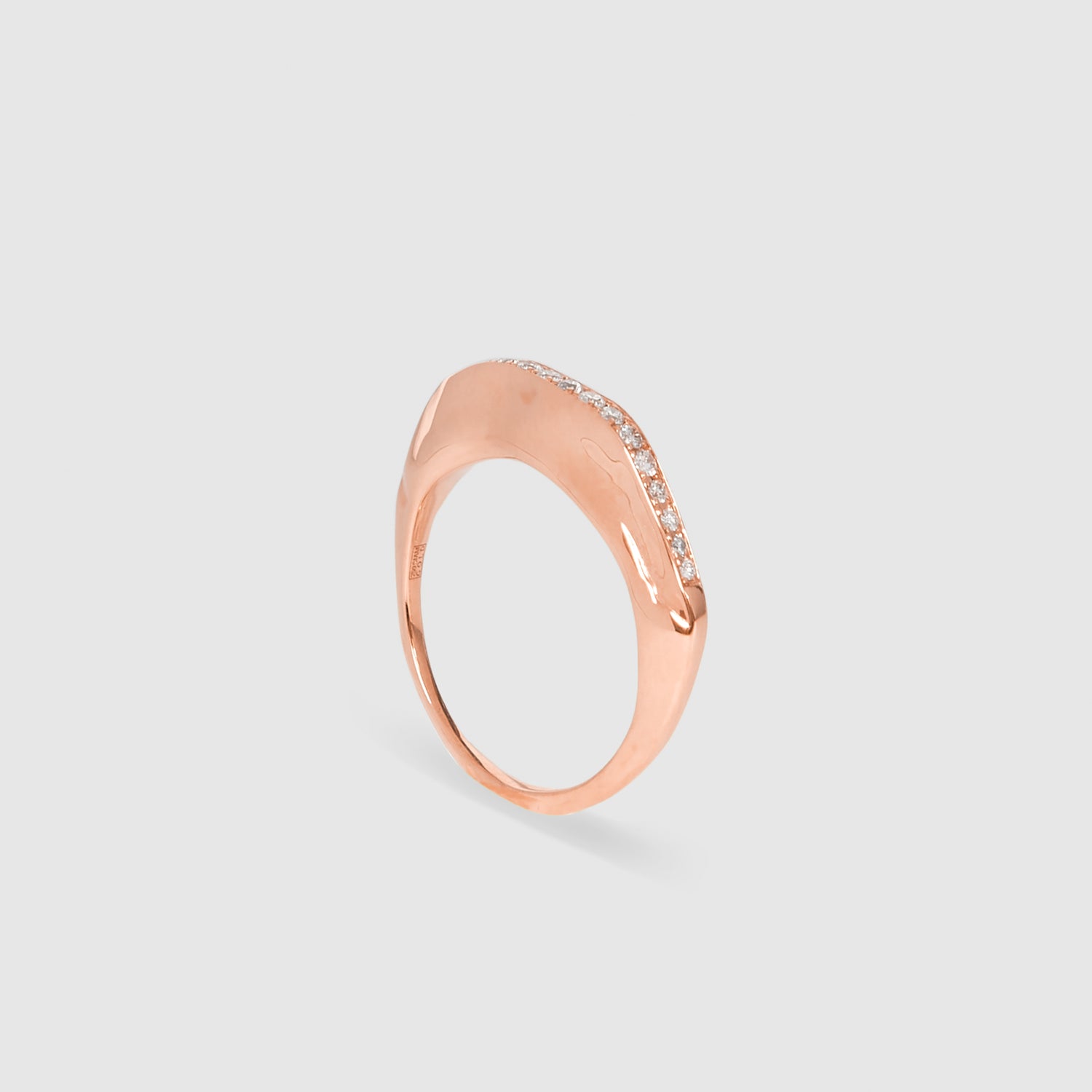 Diamond Babi Tushroom Ring