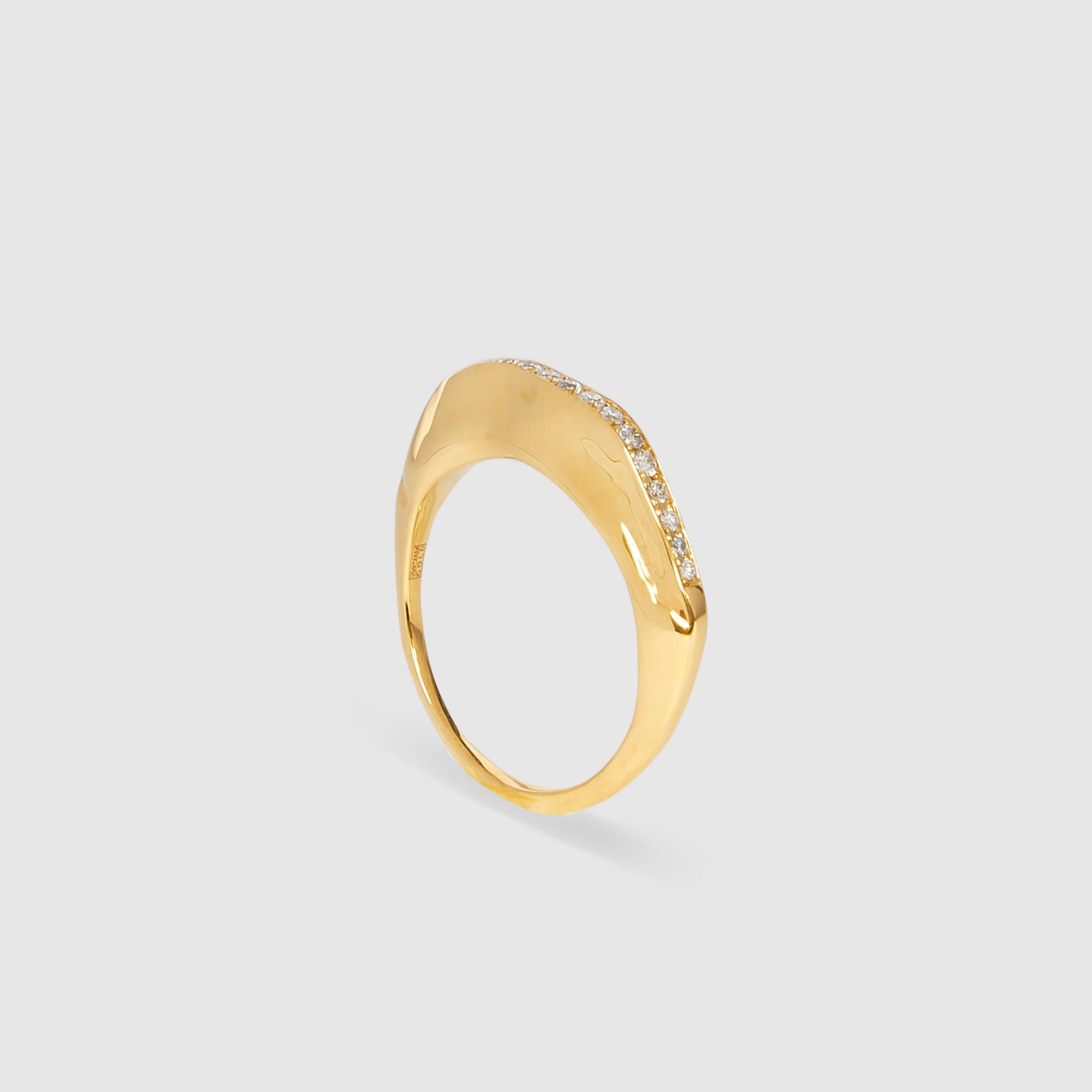 Diamond Babi Tushroom Ring