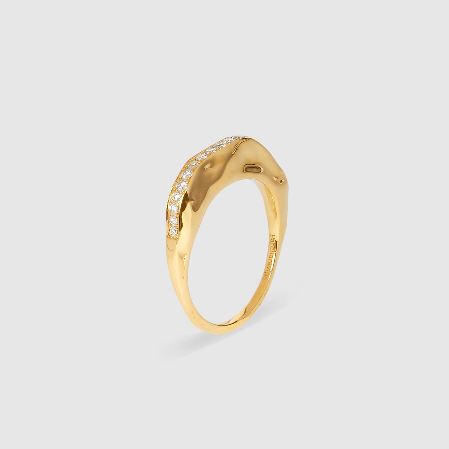 Diamond Babi Tushroom Ring