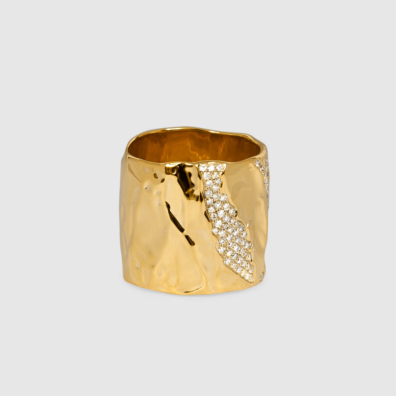 Diamond Classic Fingercon Ring