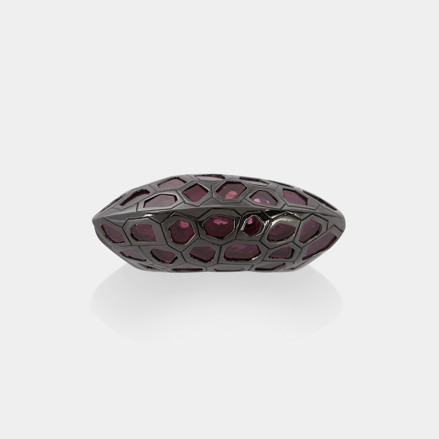 Spinel Polki Lip Ring
