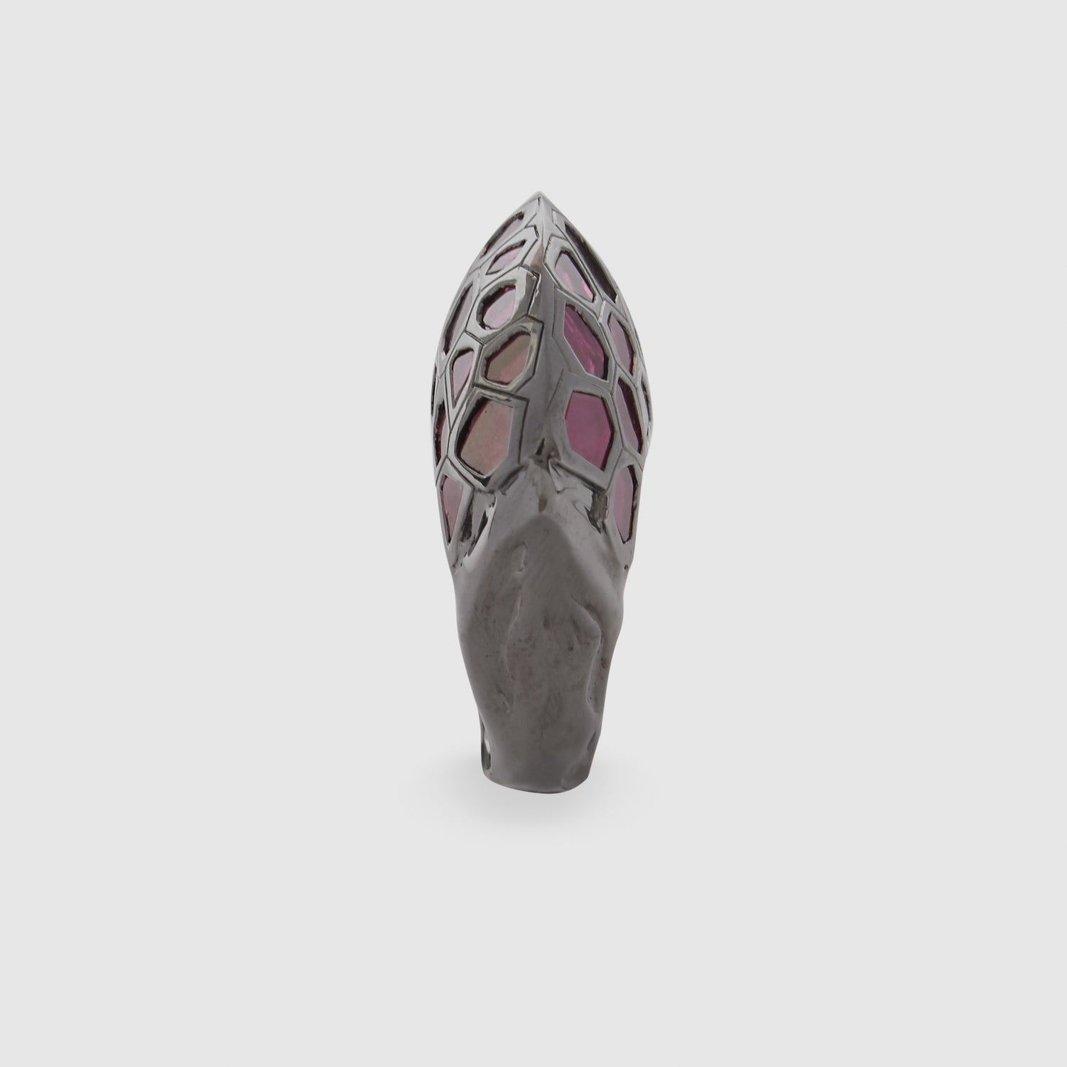 Spinel Polki Lip Ring