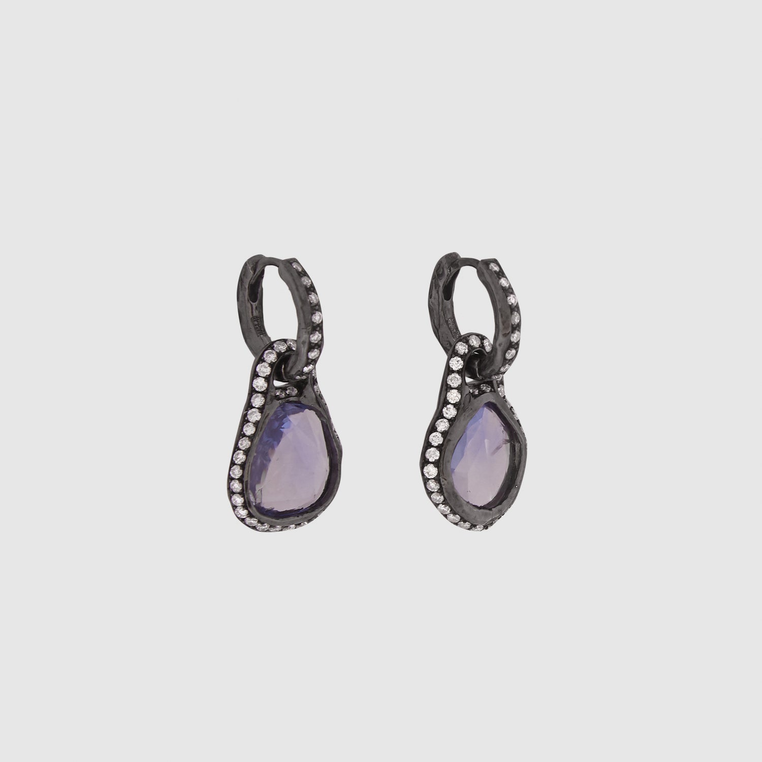 Diamond Polki Petal Earrings