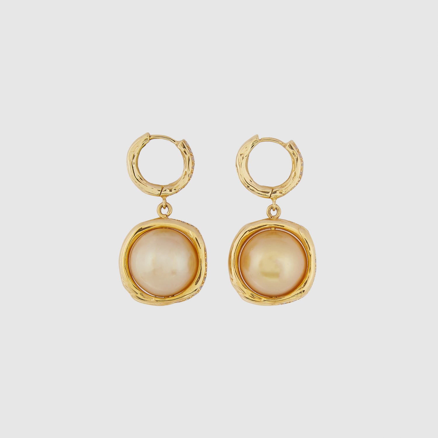 Polki Pearls Earrings