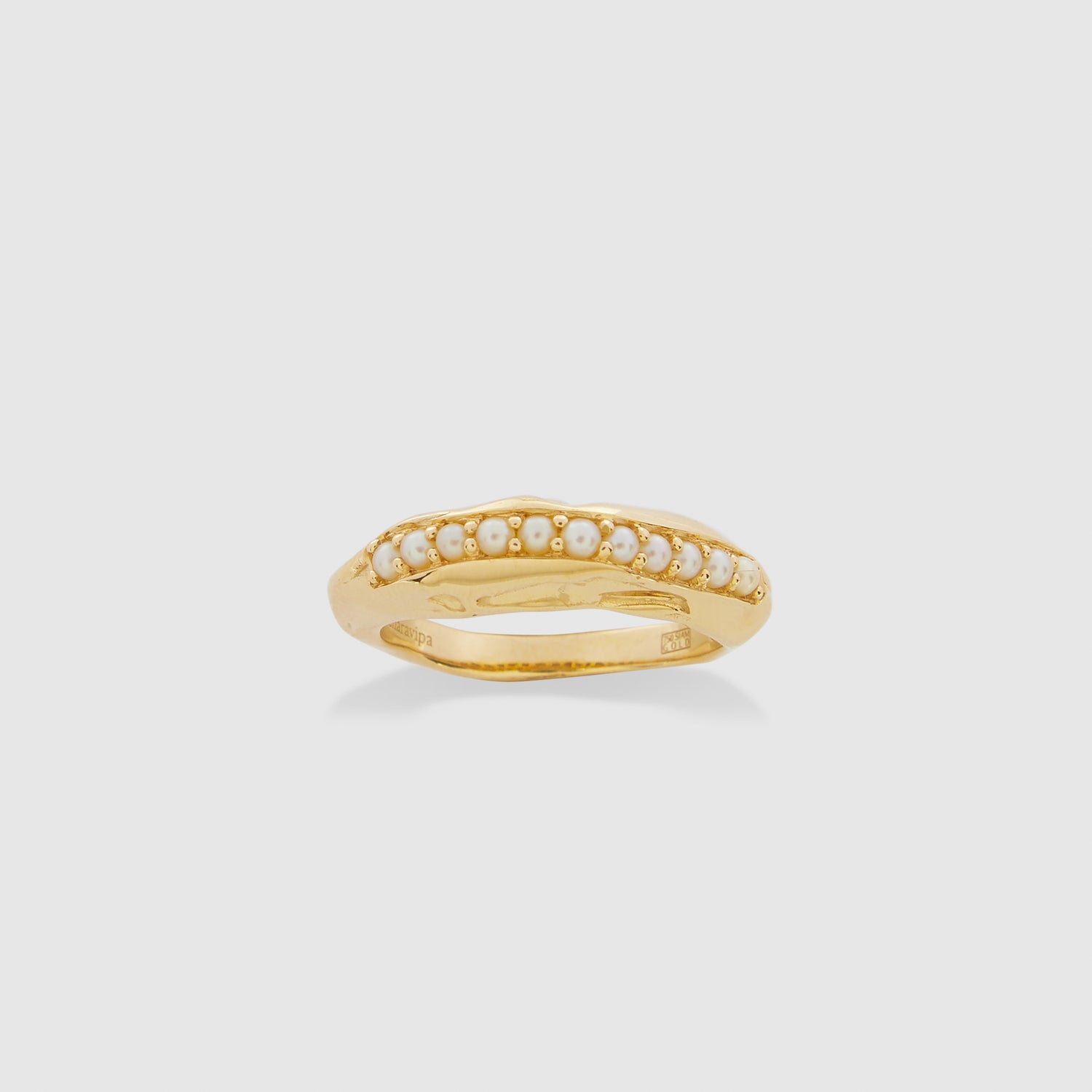 Pearl Babi Tushroom Ring