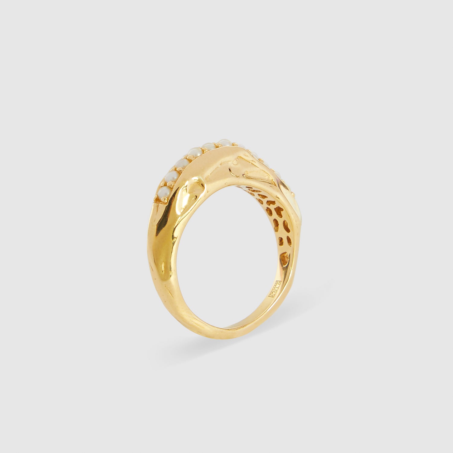 Pearl Babi Tushroom Ring