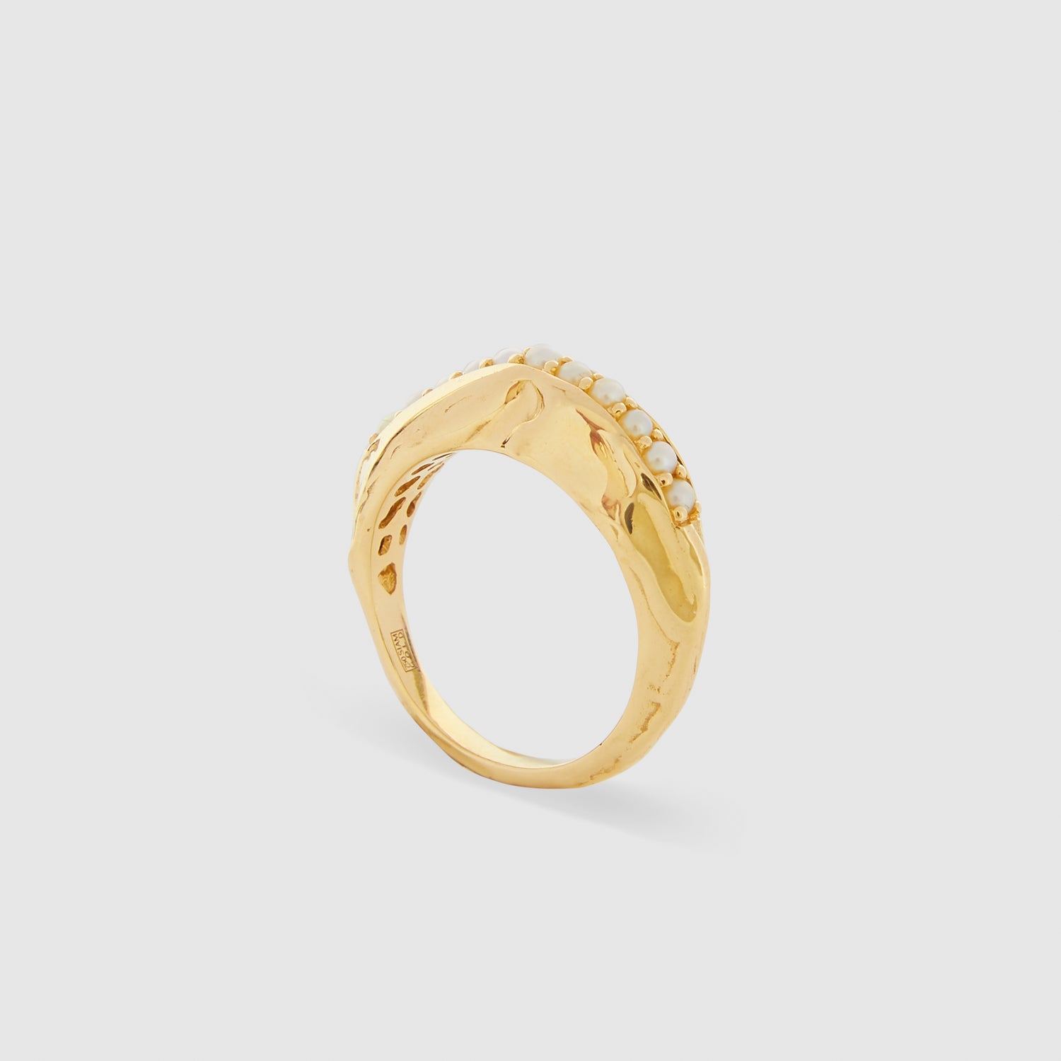 Pearl Babi Tushroom Ring