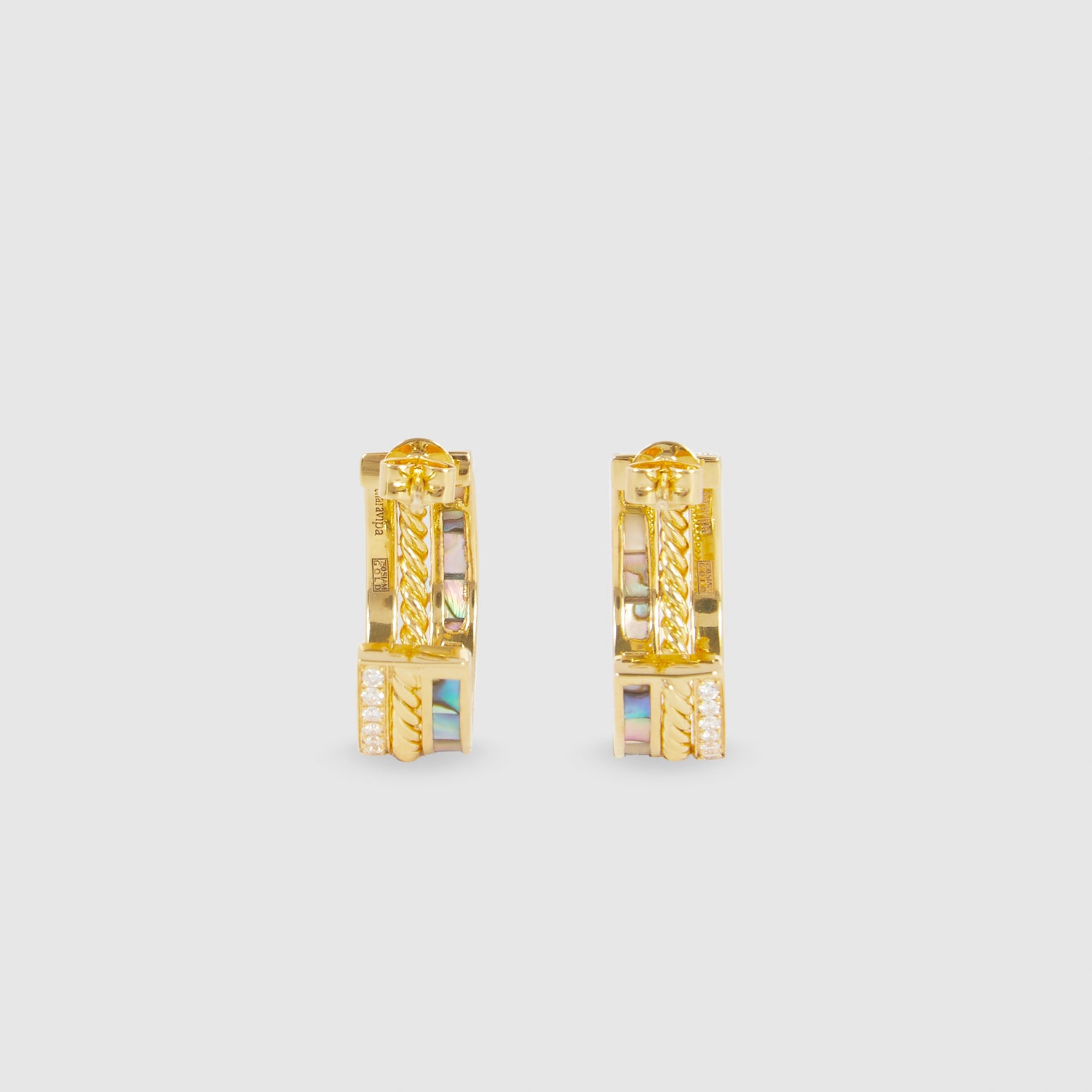 Pleated Hoops
