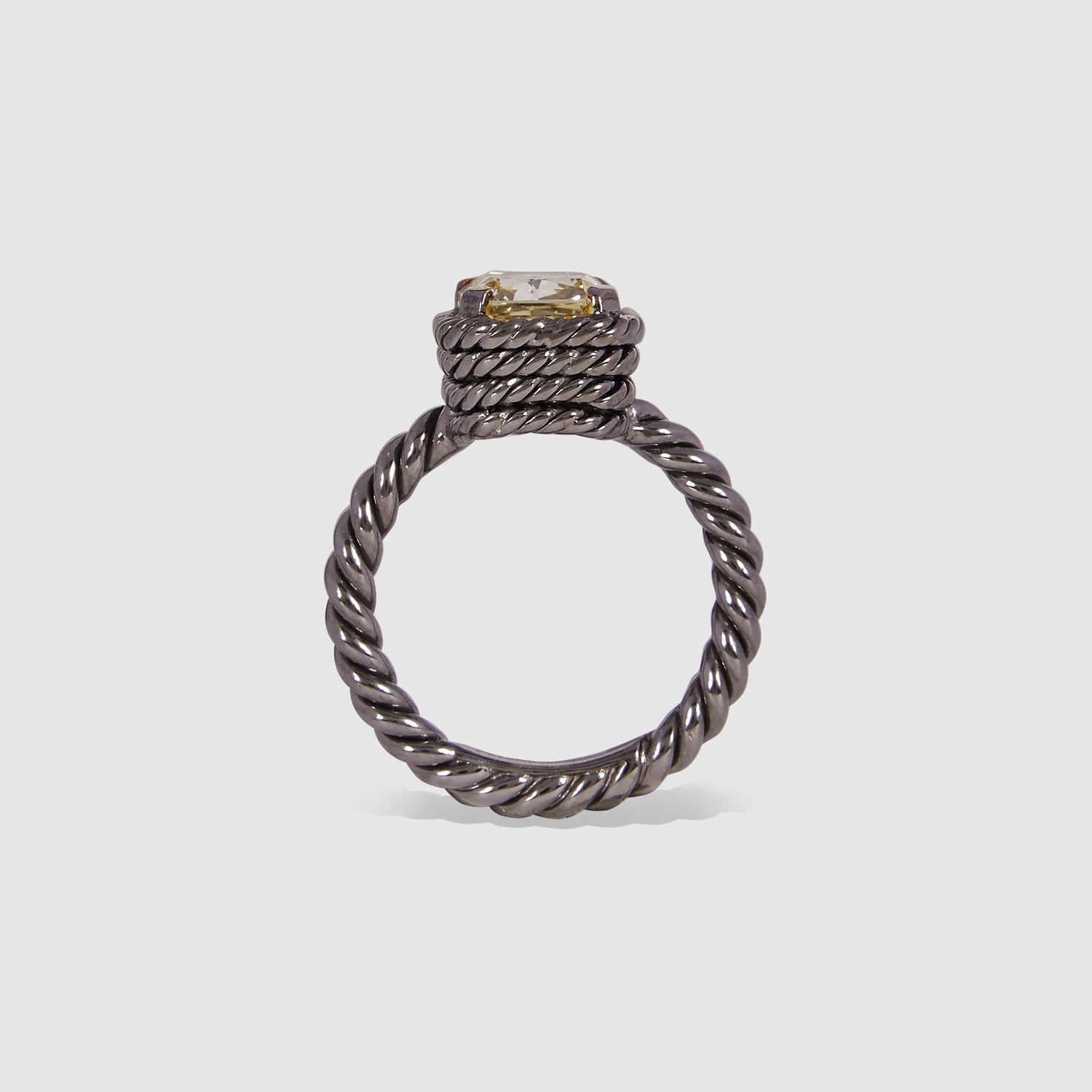 Yellow Button Ring